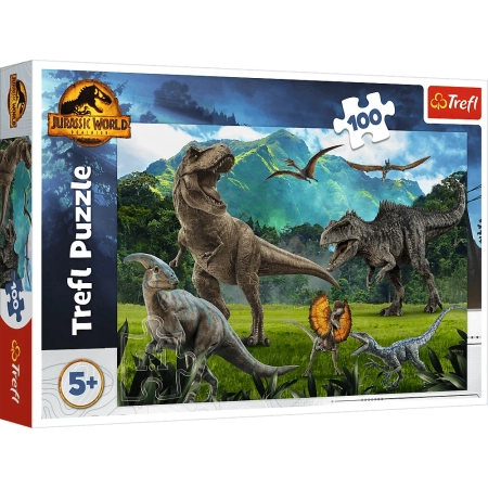 PUZZLE TREFL 100 el. Park Jurajski